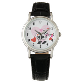 Reloj De Pulsera Corazones de vaca
