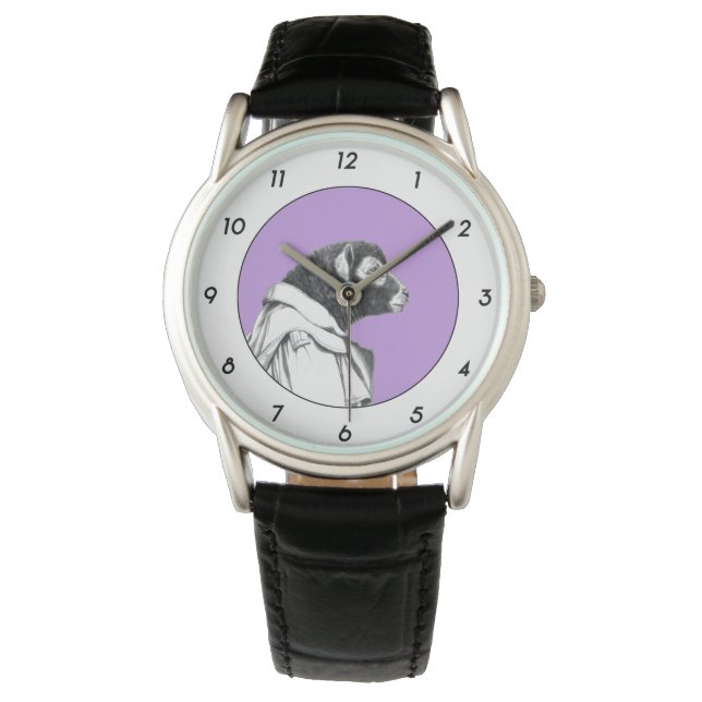 Reloj De Pulsera Cordero Herdwick en el abrigo trenzado (Sumire) M2 (Anverso)