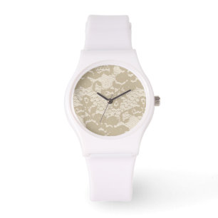 Reloj De Pulsera Cordón beige