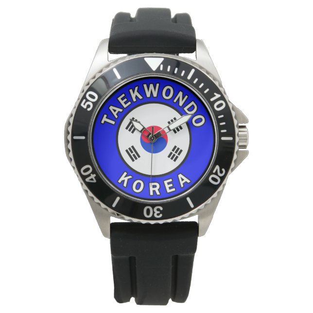 Reloj De Pulsera Corea del Taekwondo (Anverso)