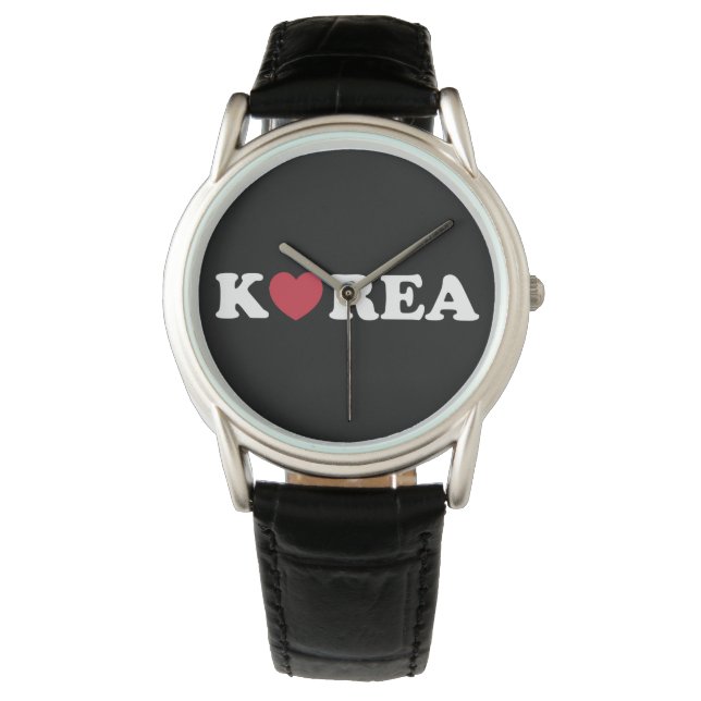 Reloj De Pulsera Corea Love Heart Watch (Anverso)