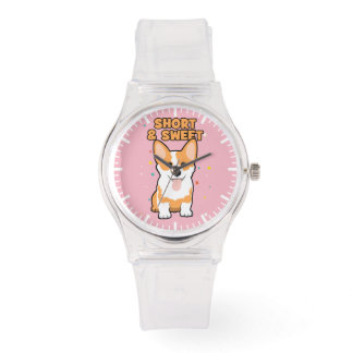 Reloj De Pulsera Corgi - Corto y dulce, Personalizado de perro, Nov