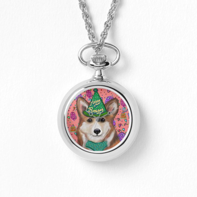 RELOJ DE PULSERA CORGI GALÉS DE PEMBROKE  (Anverso)