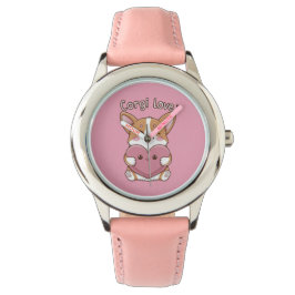 Reloj De Pulsera Corgi Love