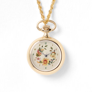 Reloj De Pulsera Corona de girasol 
