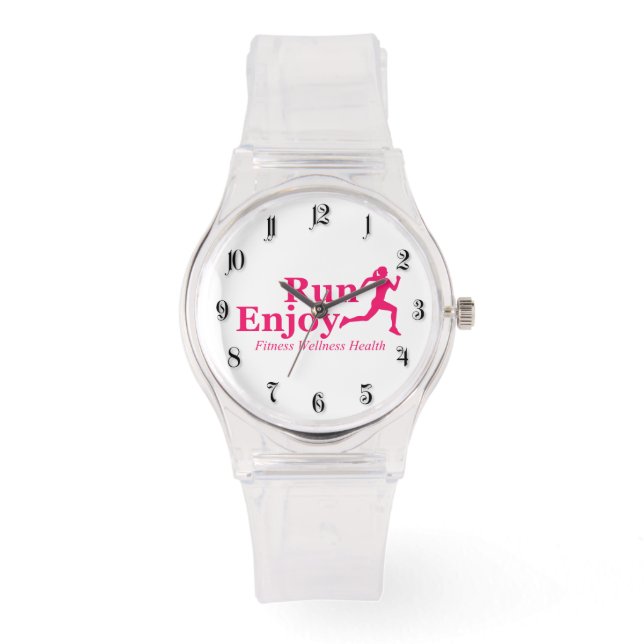 Reloj De Pulsera Corre y disfruta (Anverso)