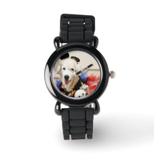 Reloj De Pulsera Correa de cuero del vintage de CHO CHO con cuero