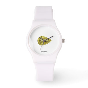 Reloj De Pulsera Cortadora amarilla
