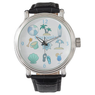 Reloj De Pulsera Cosas de vida en la playa Thunder_Cove