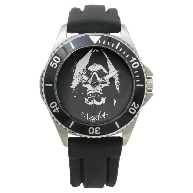 Reloj De Pulsera Cosechadora de almas: el miedo encarnado (Anverso)