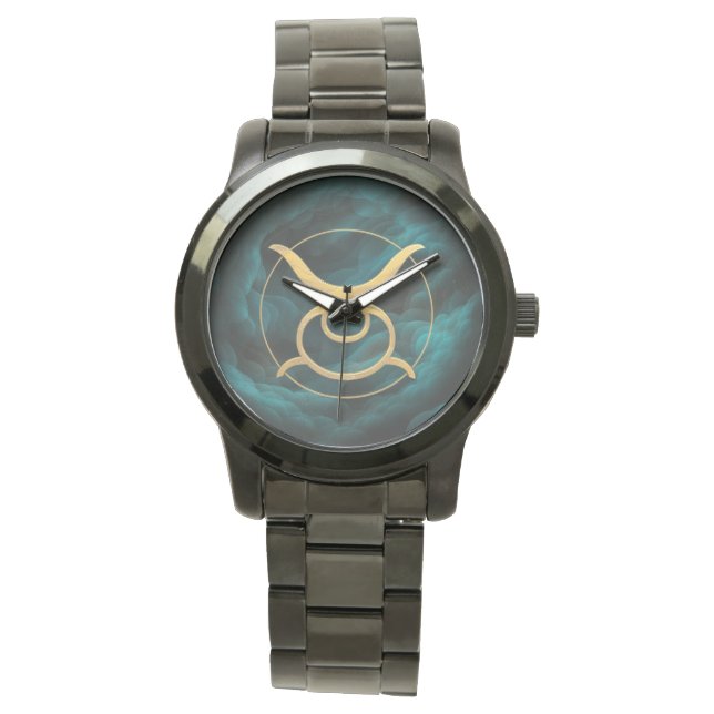 Reloj De Pulsera Cosmos Zodiac Symbol (Anverso)