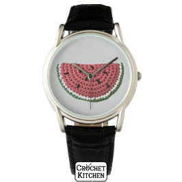 Reloj De Pulsera Cosmosa abuela minimalista Vibe Crochet Watermelon