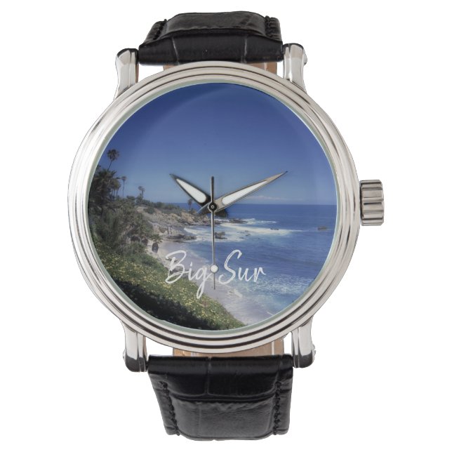 Reloj De Pulsera Costa de Big Sur California (Anverso)