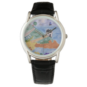 Reloj De Pulsera Costa de Verano y Flores