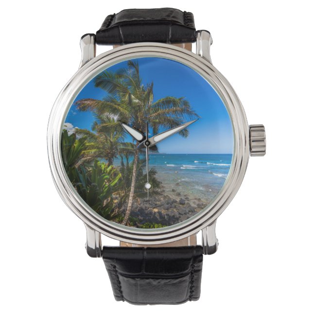 Reloj De Pulsera Costa tropical (Anverso)