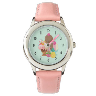 Reloj De Pulsera Costas de helado con rociadores