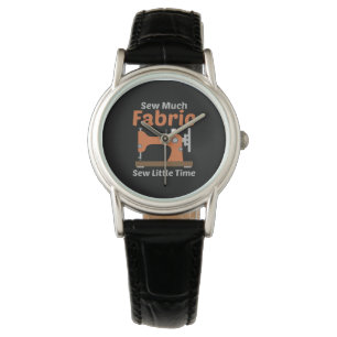 Reloj De Pulsera Costura - Mucha tela