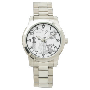 Reloj De Pulsera "Costurera "