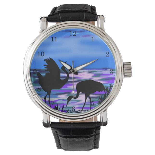 Reloj De Pulsera Couple Crane Watch (Anverso)