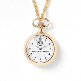 Reloj De Pulsera Couple Name Sentimental Wedding Keepsake
