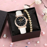 Reloj De Pulsera Couple names initials and monogram<br><div class="desc">Personalized watch with the names of the bride and groom or the couple in love. This watch can be customized by changing the text with the name of the loved one or the wedding date. It can be an ideal gift for newlyweds or for silver or golden wedding anniversaries. Monogram...</div>