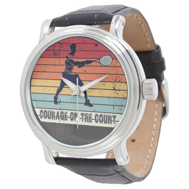 Reloj De Pulsera Courage on the court - Pour les fans de tennis (Angular)