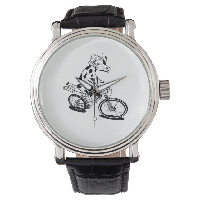 Reloj De Pulsera Cow Bikepacking Classic T-Shirt (Anverso)