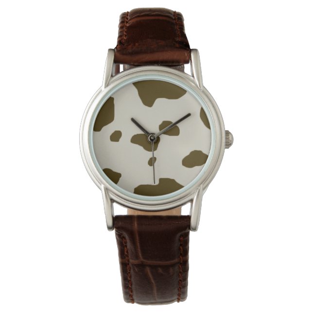 Reloj De Pulsera COW SKIN brown (Anverso)