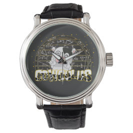 Reloj De Pulsera Cowculus Funny Animals Cow Avers Estudiantes