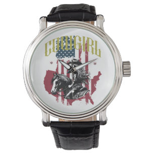 RELOJ DE PULSERA COWGIRL USA