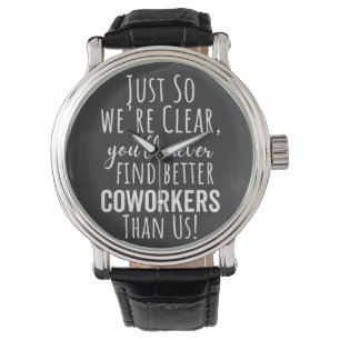 Reloj De Pulsera Coworker Goodbye   Traslado de trabajadores   Sali