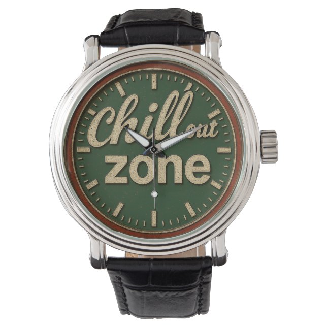 Reloj De Pulsera Cozy Chill out relax zone  (Anverso)