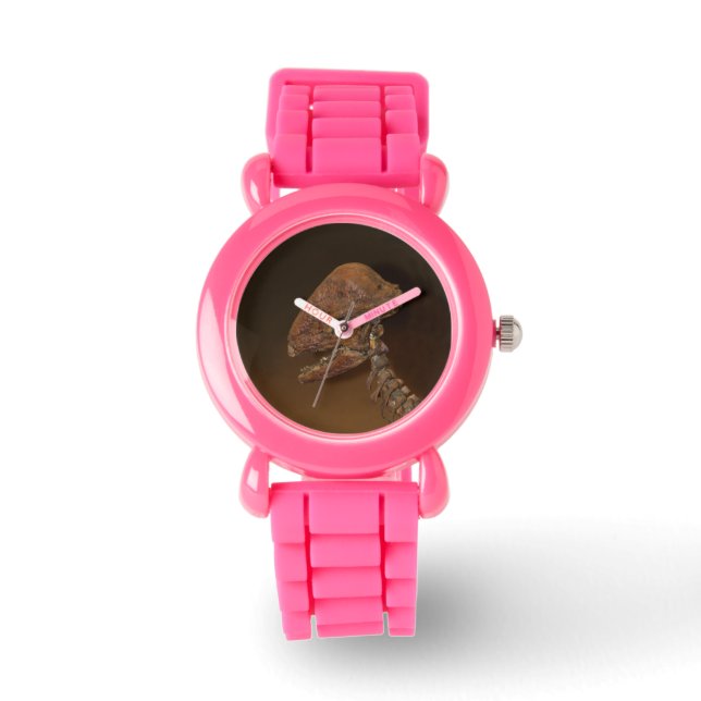 Reloj De Pulsera Cráneo de Dinosaur T-Rex Dino Skeleton Head Bone P (Anverso)
