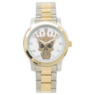 Reloj De Pulsera Cráneo del oro
