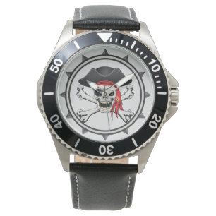 Reloj De Pulsera Cráneo del pirata