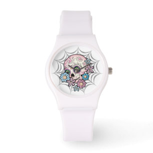 Reloj De Pulsera Cráneo dulce del azúcar