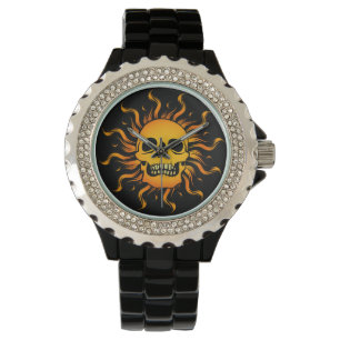Reloj De Pulsera Cráneo solar