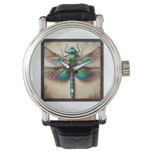 Reloj De Pulsera Cratilla Dragonfly 031124IREF249 - Watercolor
