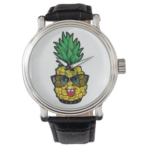 Reloj De Pulsera Crazy Pineapple