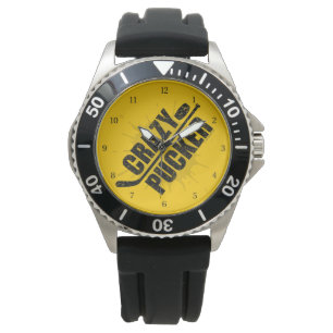 Reloj De Pulsera Crazy Pucker (hockey)