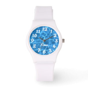Reloj De Pulsera Crea tu propia foto de piscina personalizada