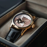 Reloj De Pulsera Crea tu propia foto Mascota personalizada<br><div class="desc">Los mascotas dejan huellas de pata en tu corazón. Muestra tu foto mascota favorita con este hermoso reloj personalizado perfecto para el mejor Mascota del mundo,  mamá o papá.</div>