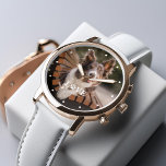 Reloj De Pulsera Crea tu propia foto Mascota personalizada<br><div class="desc">Los mascotas dejan huellas de pata en tu corazón. Muestra tu foto mascota favorita con este hermoso reloj personalizado perfecto para el mejor Mascota del mundo,  mamá o papá.</div>