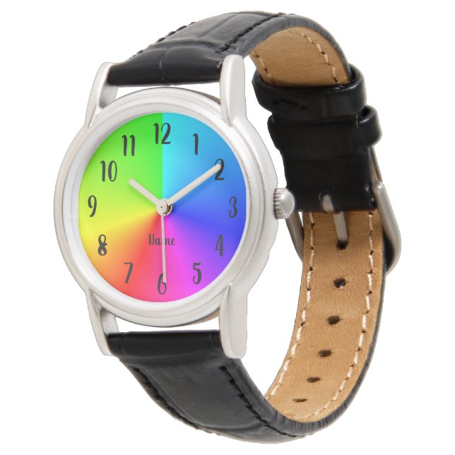Reloj De Pulsera Crea Tu Propio Arcoíris Ombré Personalizado (Angular)