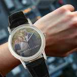 Reloj De Pulsera Crea tu propio conservador de fotos familiar<br><div class="desc">Crea tu propio reloj de mantenimiento de fotos familiar. Puede agregar su propia foto y añadir nombres,  texto.</div>