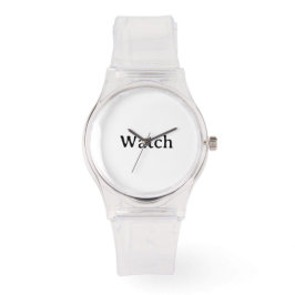 Reloj De Pulsera Crea Tu Propio Simple Correa De Silicona Personali