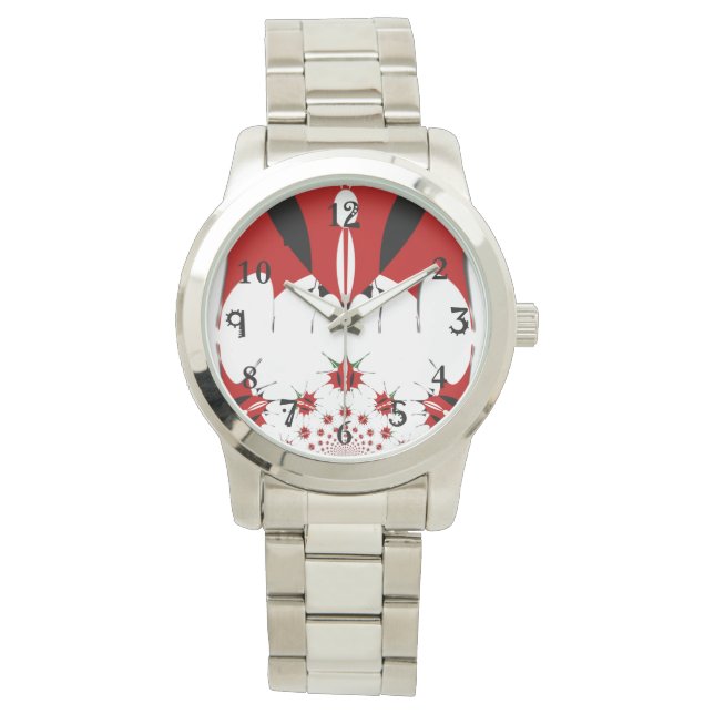 Reloj De Pulsera Crea tu propio Unisex de estilo único sobredimensi (Anverso)