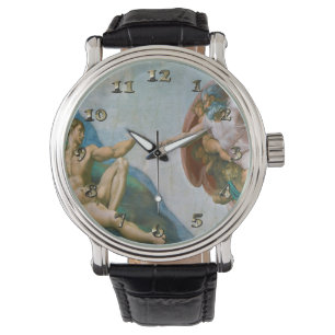 Reloj De Pulsera Creación de Adán - Miguel Ángel 1475 - 1564