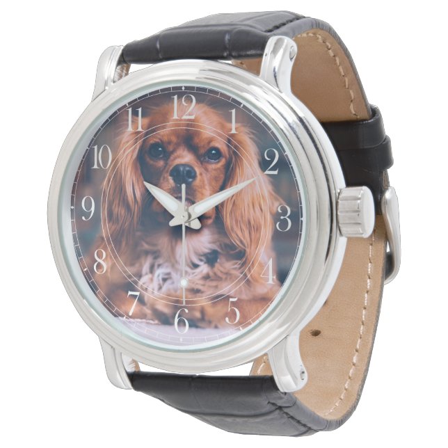 Reloj De Pulsera Creaciones personales Puppy Spaniel Watch (Angular)