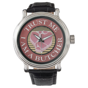 Reloj De Pulsera Créanme, soy un carnicero.